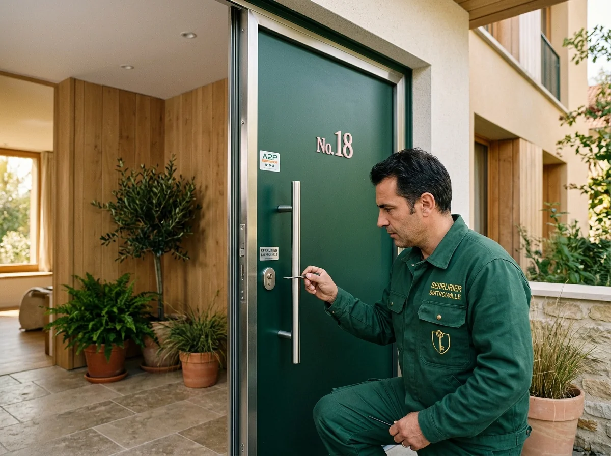 Bloc-porte A2P certifié à Sartrouville