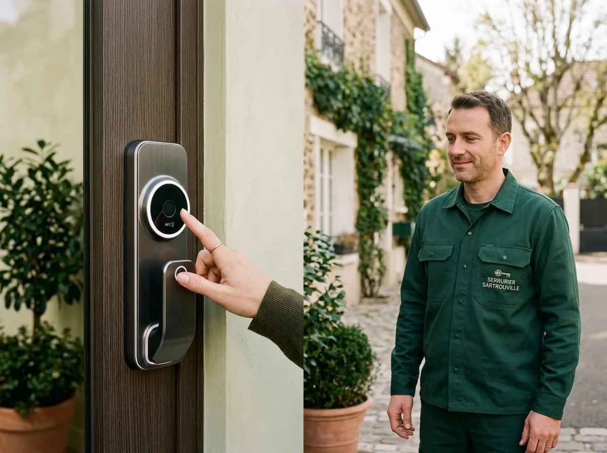 Smart lock connecté NFC à Sartrouville