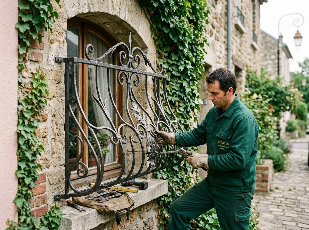 Métallerie · grilles de défense à Sartrouville